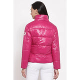 Puffer Jacket For Women Lightweight Quilted Winter Jacket with High Neck