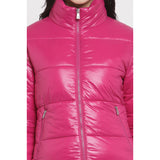 Puffer Jacket For Women Lightweight Quilted Winter Jacket with High Neck