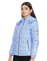 Puffer Jacket For Women Lightweight Quilted Winter Jacket with High Neck