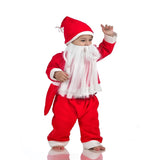 Santa Claus Costume for Kids - Festive & Adorable Christmas Outfit for Boys & Girls Velvet COMBO 2 (Size 2 or 3)