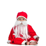 Santa Claus Costume for Kids - Festive & Adorable Christmas Outfit for Boys & Girls Velvet COMBO 2 (Size 2 or 3)