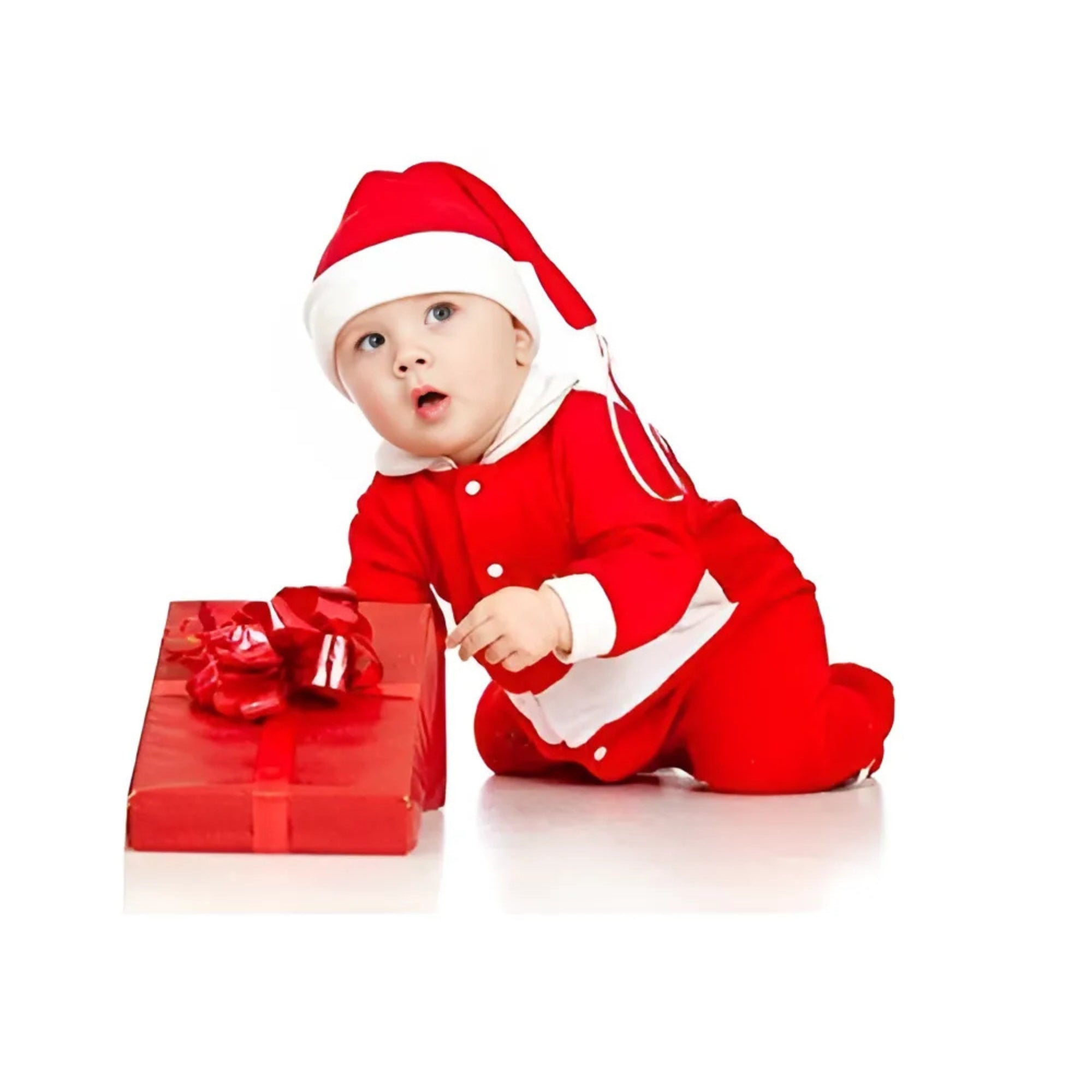 Santa Claus Costume for Kids - Festive & Adorable Christmas Outfit for Boys & Girls Velvet (Size 0)