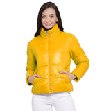 Puffer Jacket For Women Lightweight Quilted Winter Jacket with High Neck